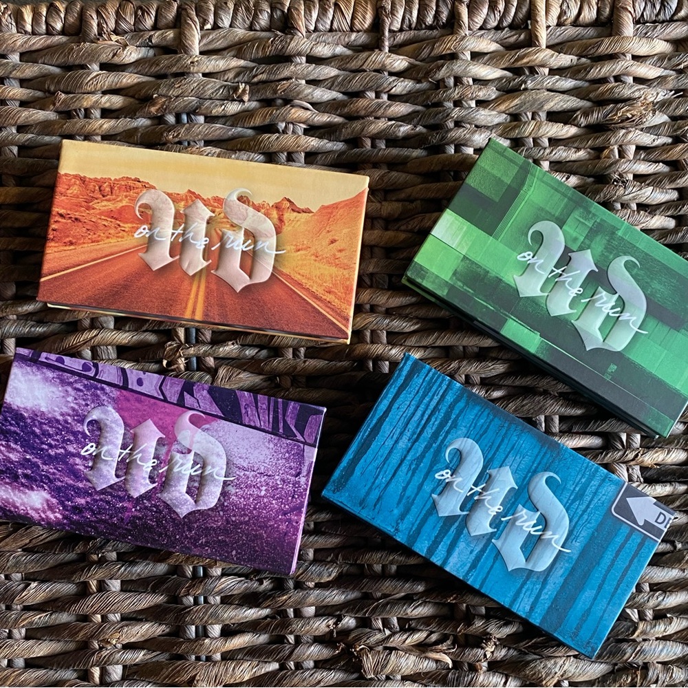 Urban Decay “On the Run” eyeshadow palettes
